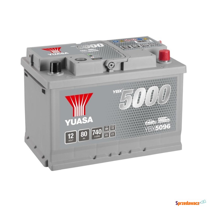 Akumulator Yuasa Ybx5096 Silver...