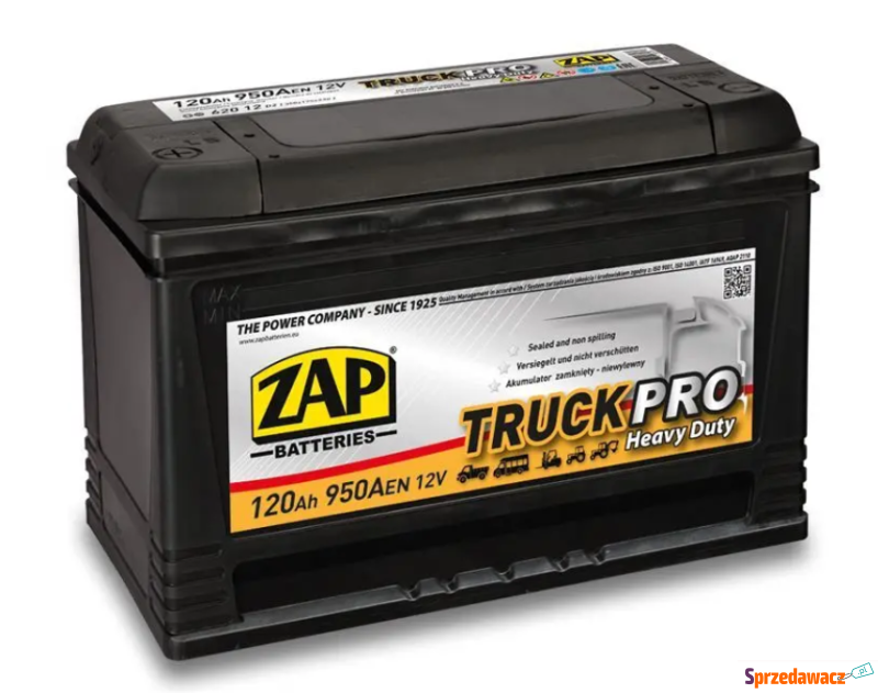 Akumulator Truck Zap 12V 120Ah...