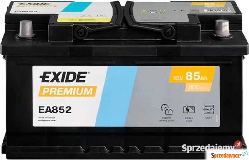 Akumulator 85Ah 800A Exide Premium...