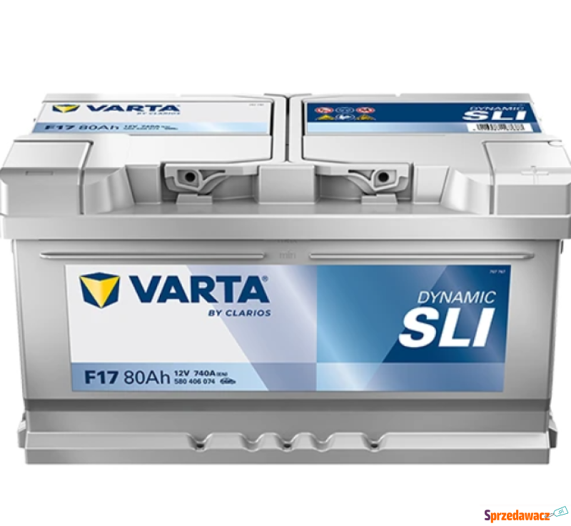 Akumulator Varta 80Ah 740A Blue...