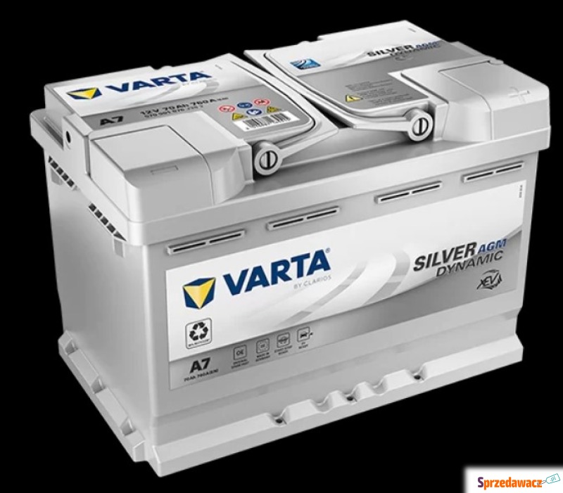 Akumulator 70Ah 760A varta agm...