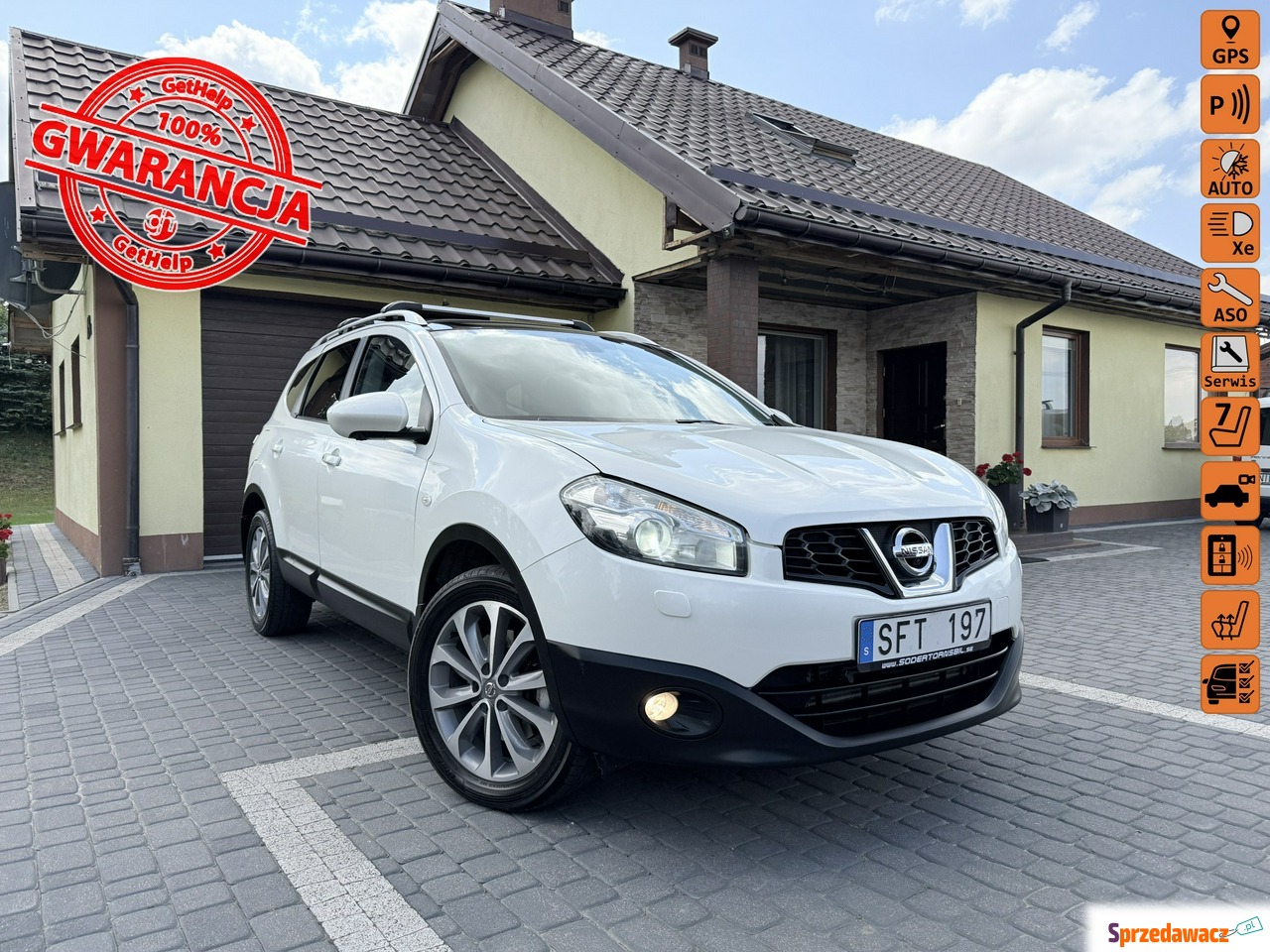 Nissan Qashqai+2 - 7 Osobowy kamera...