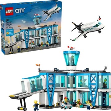 Klocki konstrukcyjne LEGO City 60502 Lotnisko z samolotem