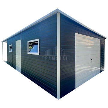 Garaż blaszany 5x6 m + wiata 5x3 m brama uchylna... - Garaże i wiaty - Tychy - zdjęcie 1