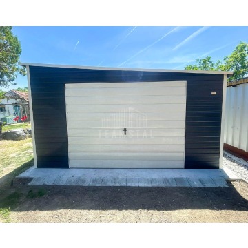 Garaż blaszany 5x6 m + wiata 5x3 m brama uchylna... - Garaże i wiaty - Tychy - zdjęcie 2