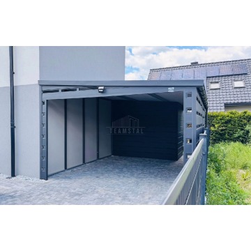 Carport wiata samochodowa 3,5x6 m pomieszczenie... - Garaże i wiaty - Malbork - zdjęcie 4