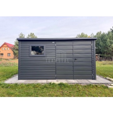 Schowek - domek ogrodowy 4x3 m - brama dwuskr... - Altany, domki, namioty - Mysłowice - zdjęcie 2