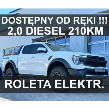 Ford Ranger Raptor - Raptor 2,0 diesel 210KM Roleta elektr Super Niska Cena 2905zł