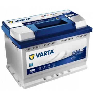 Akumulator 70Ah 760A Varta Blue Dynamic efb s... - Akumulatory - Wałbrzych - zdjęcie 1