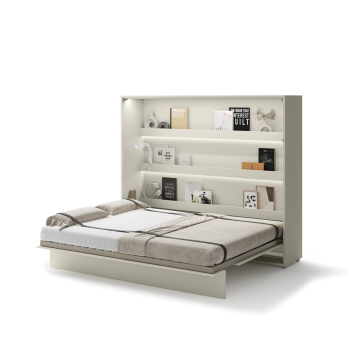 Półkotapczan poziomy BC-14 Bed Concept 160x200 cm 160x200 cm, Kaszmir półkotapczan, półkotapczan Len