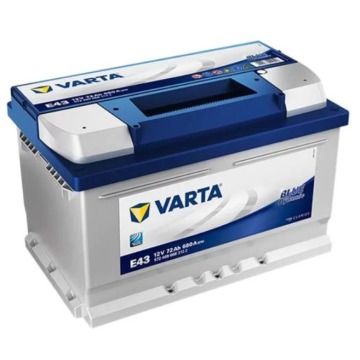 Akumulator 72Ah 680A varta Blue Dynamic E43 EN - Akumulatory - Wałbrzych - zdjęcie 1