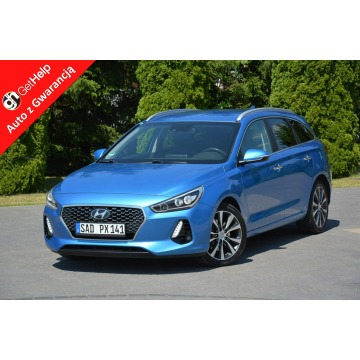 Hyundai i30 - Ful Led Navi Kamera Radar ACC pół-Skóry Asyst. pasa BLIS Aso do końca