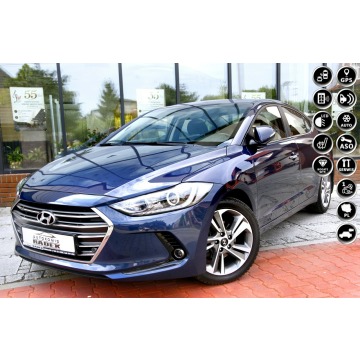 Hyundai Elantra - Salon PL|Bezwyp|Serwis| Navi|Kamera|LED|Klimatronic|2xPark|6 Bieg|