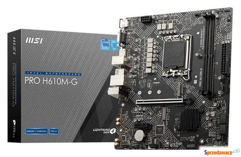 MSI PRO H610M-G - Płyty główne - Legnica