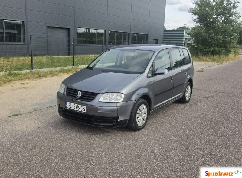 Volkswagen Touran  Minivan/Van 2003,  1.9 diesel - Na sprzedaż za 2 700,00 zł - Pabianice
