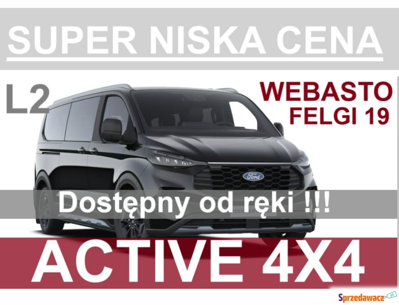 Ford Tourneo Custom  Minivan/Van 2026,  2.0 diesel, automat - Na sprzedaż za 265 680 zł - Szczecinek