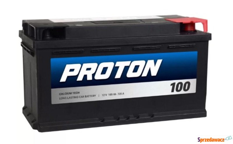 Akumulator 100Ah 720A proton en prawy plus - Akumulatory - Wałbrzych