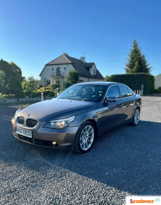 BMW Seria 5  Sedan/Limuzyna 2006,  2.5 diesel, automat - Na sprzedaż za 27 675 zł - Piaseczno