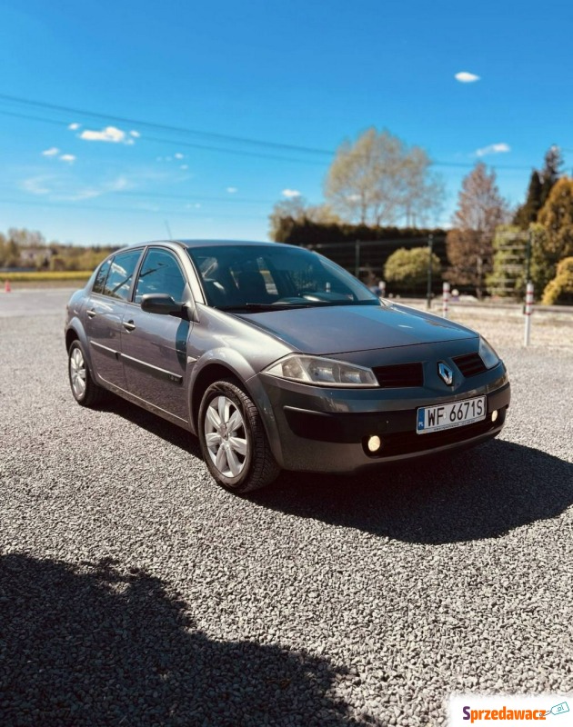 Renault Megane  Sedan/Limuzyna 2005,  1.6 benzyna - Na sprzedaż za 5 535,00 zł - Piaseczno