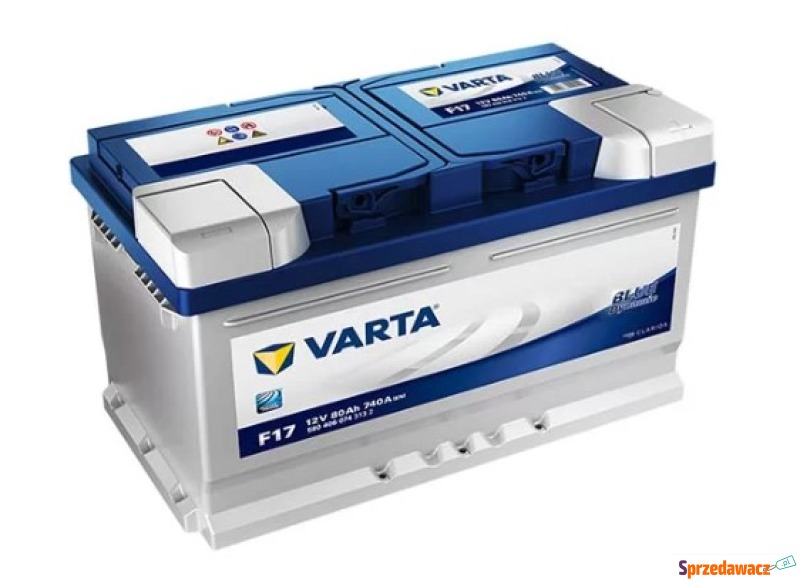 Akumulator 80Ah 740A varta Blue Dynamic F17 EN - Akumulatory - Wałbrzych