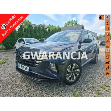 Hyundai Tucson - 1.6T-GDI Hybryda 130 tyś km PDC Kamera Navi B. Ładny