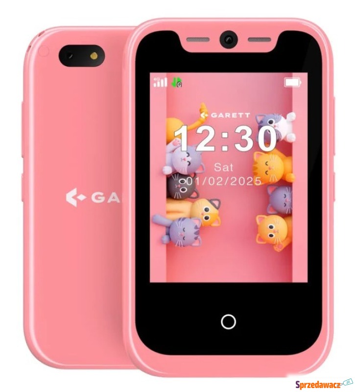 Garett OneKid Phone Różowy - Smartfony - Sieradz