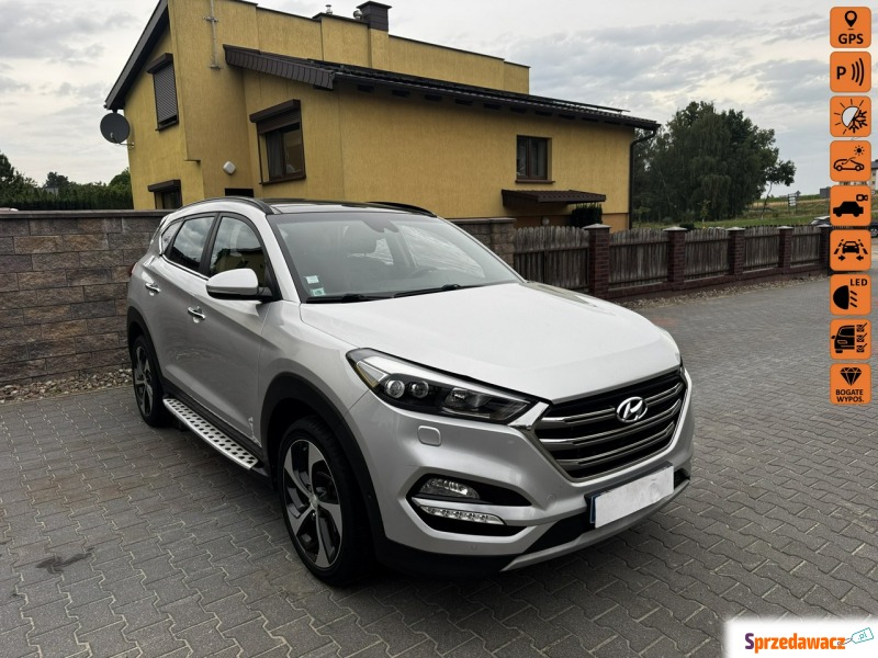 Hyundai Tucson  SUV 2017,  1.0 diesel, automat - Na sprzedaż za 25 900 zł - Margonin