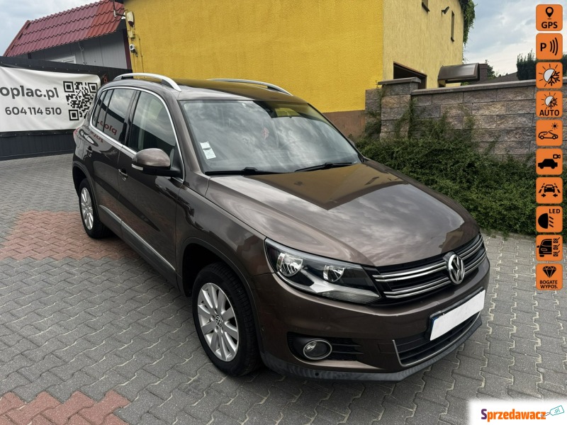 Volkswagen Tiguan  SUV 2012,  1.4 benzyna - Na sprzedaż za 16 000 zł - Margonin