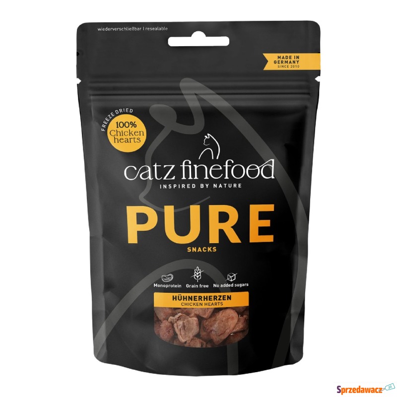 catz finefood Purrrrly - Serca kurze, 35 g - Przysmaki dla kotów - Kielce