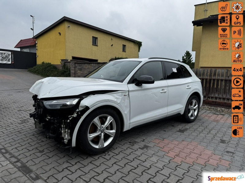 Audi Q5  Kombi 2021,  2.0 hybryda, automat - Na sprzedaż za 69 500 zł - Margonin