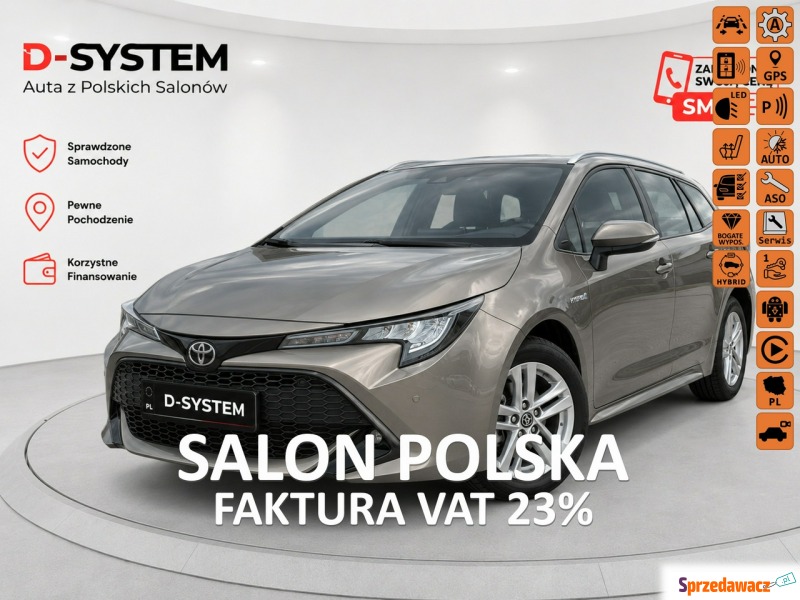 Toyota Corolla  Kombi 2022,  1.8 hybryda, automat - Na sprzedaż za 59 987 zł - Białystok