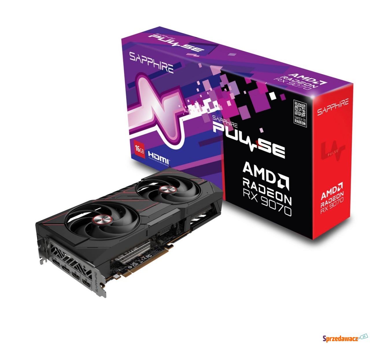 Sapphire Radeon RX 9070 Pulse 16GB...