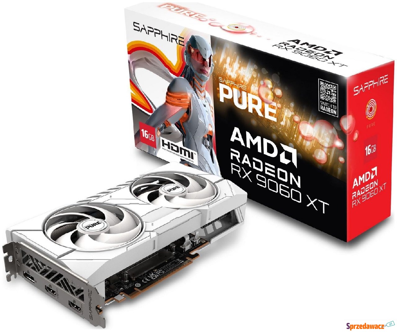 Sapphire Radeon RX 9060 XT Pure...