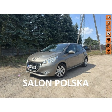 Peugeot 208 - 89 tys km, salon Polska, bezwypadkowy, serwisowany, gwarancja !!!