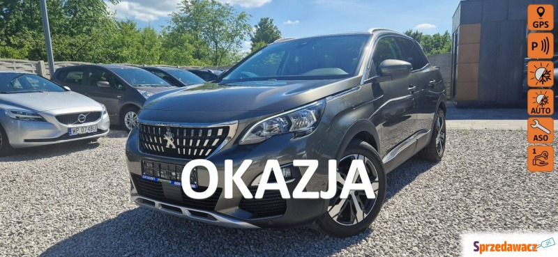 Peugeot 3008  SUV 2018,  1.5 diesel - Na sprzedaż za 57 900 zł - Płock