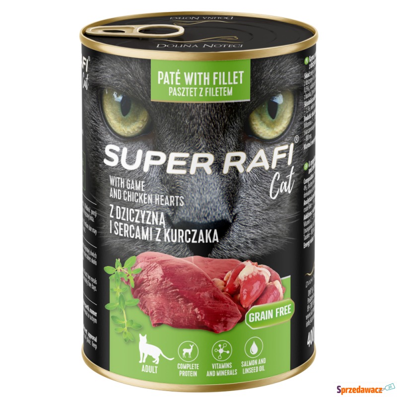 Korzystny pakiet Rafi Cat Super, 24 x 400 g -... - Karmy dla kotów - Nowy Targ
