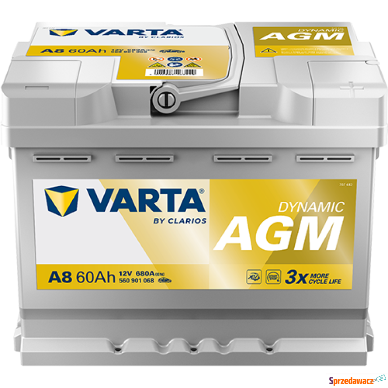 Akumulator 60Ah 680A Varta Silver...