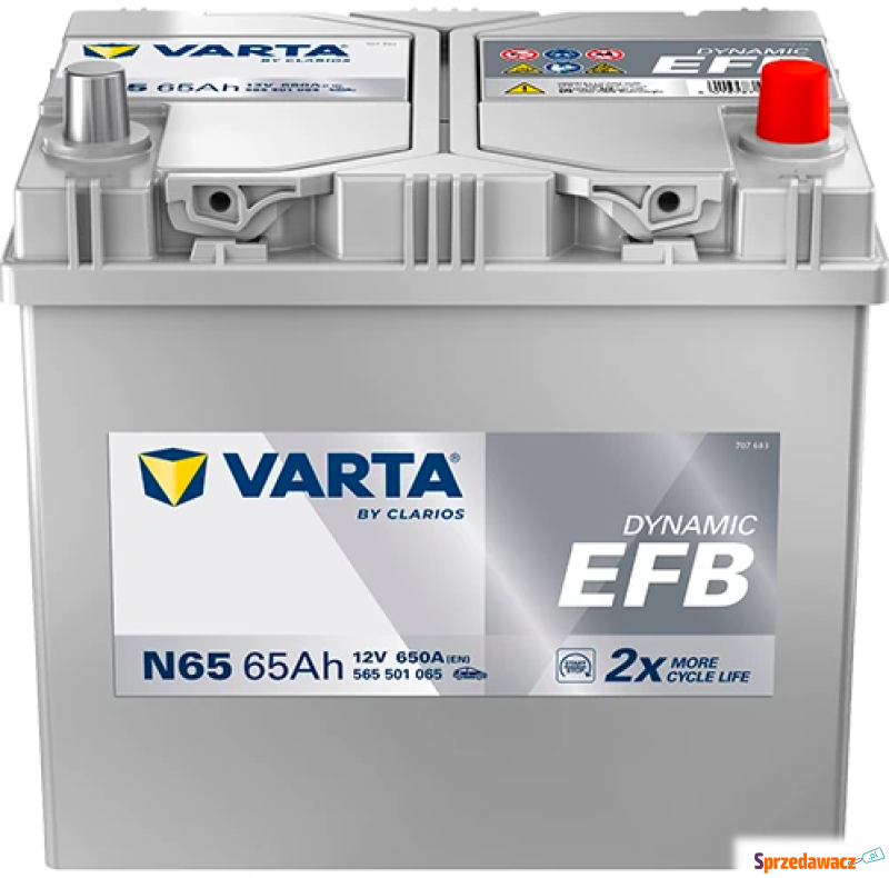 Akumulator 65Ah Varta EFB Japan...