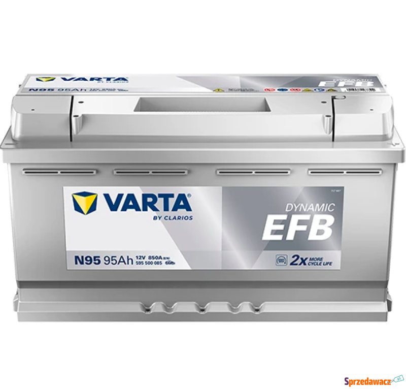 Akumulator 95Ah 850A Varta EFB...