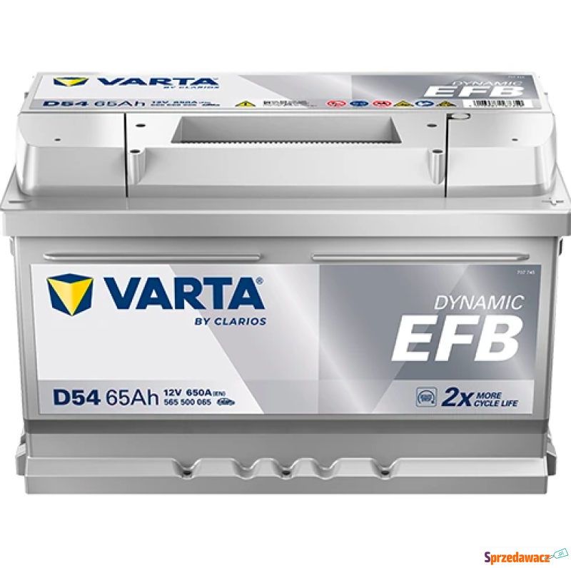 Akumulator 65Ah 650A Varta EFB...