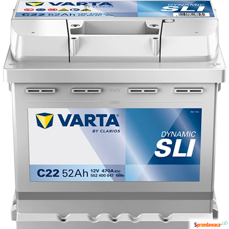 Akumulator 52Ah 470A Varta Dynamic...