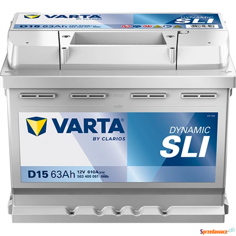 Akumulator 63Ah 610A Varta Dynamic...