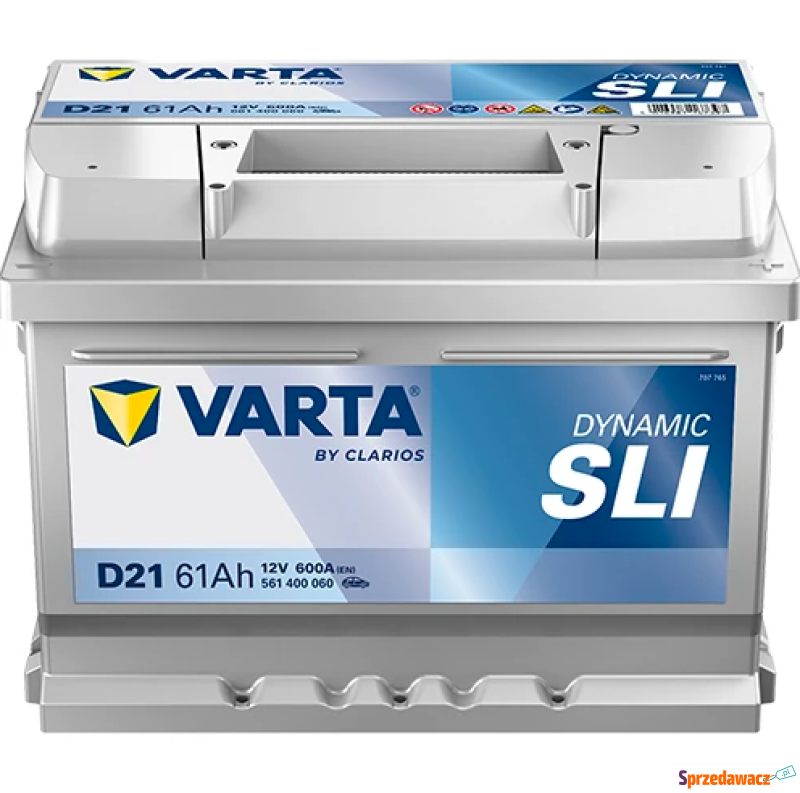 Akumulator 61Ah 600A Varta Dynamic...