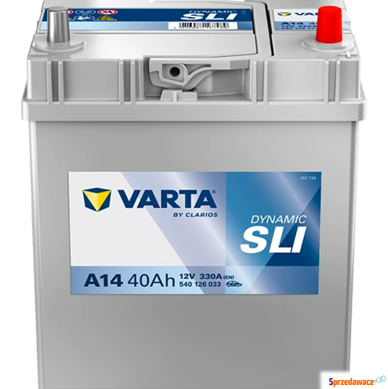 Akumulator 40Ah 330A Varta Dynamic...