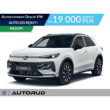 Volkswagen T-Roc - Life 1.5 eTSI 150KM automat DSG Pakiet Zimowy obręcze alu 17