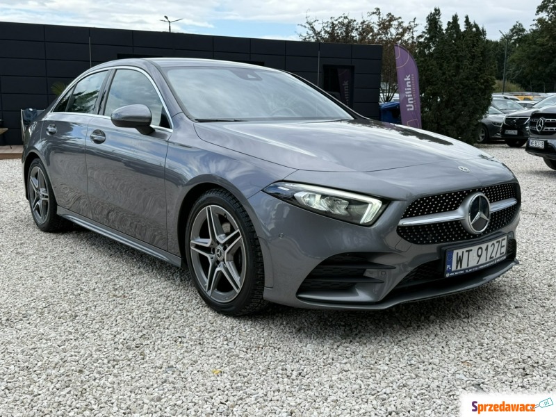 Mercedes - Benz A-klasa  Sedan/Limuzyna 2021,  1.3 benzyna, automat - Na sprzedaż za 107 500 zł - Pęcice