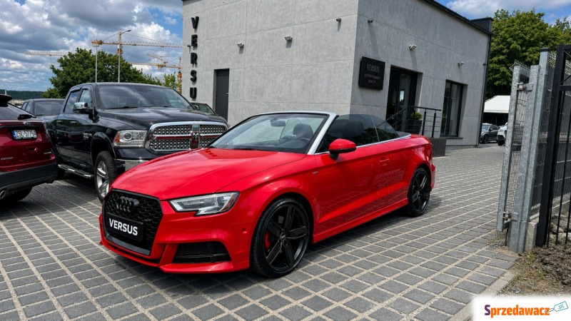Audi A3  Kabriolet 2018,  2.0 benzyna, automat - Na sprzedaż za 77 000 zł - Gdynia