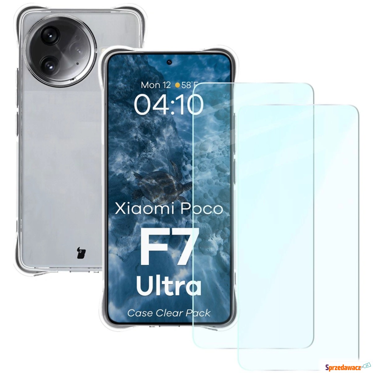 Elastyczne etui + 2x szkło har...