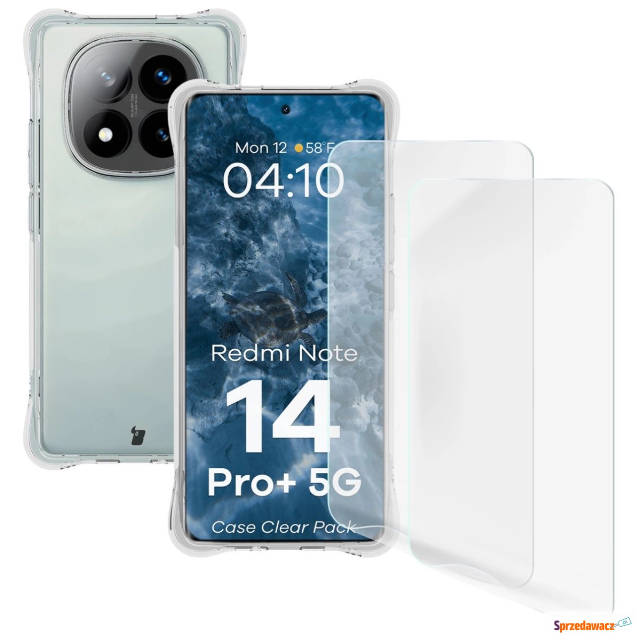 Elastyczne etui + 2x folia na ekran...
