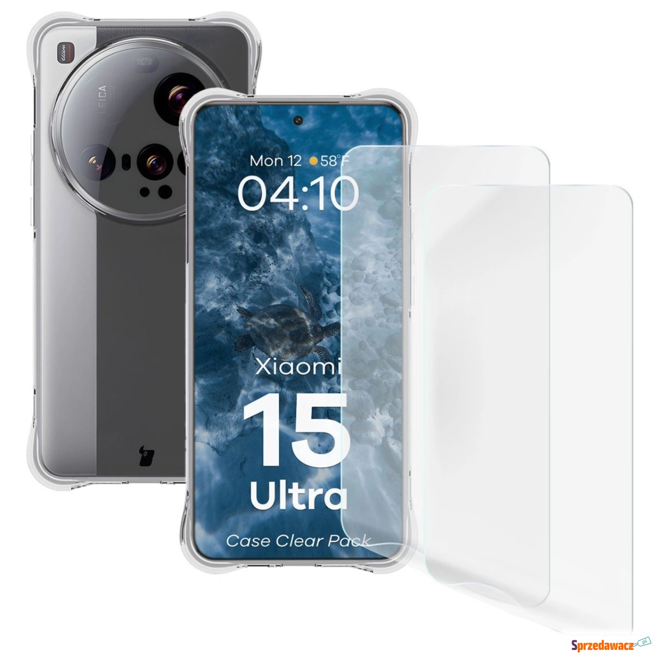 Elastyczne etui + 2x folia na ekran...